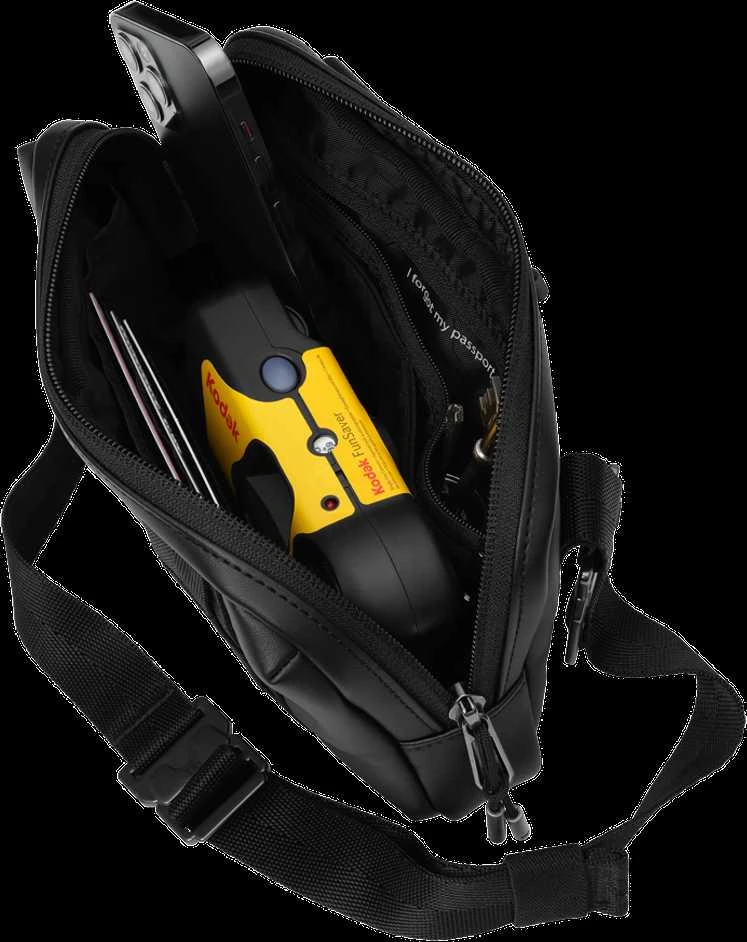 Švedija Douchebags The Vault Crossbody Bag Baltas Out