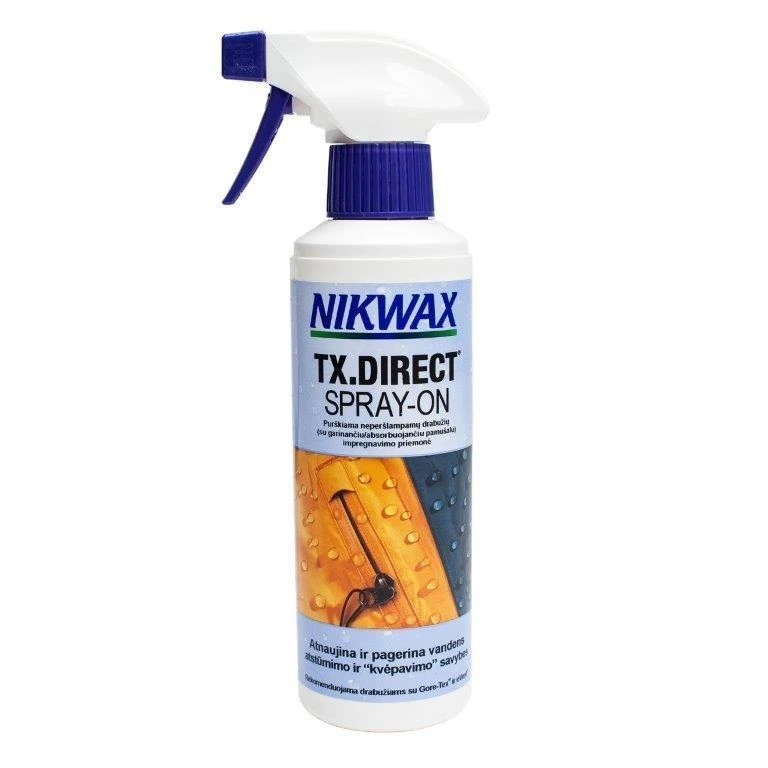 Purškiamas impregnantas Nikwax Tx.Direct purškiamas