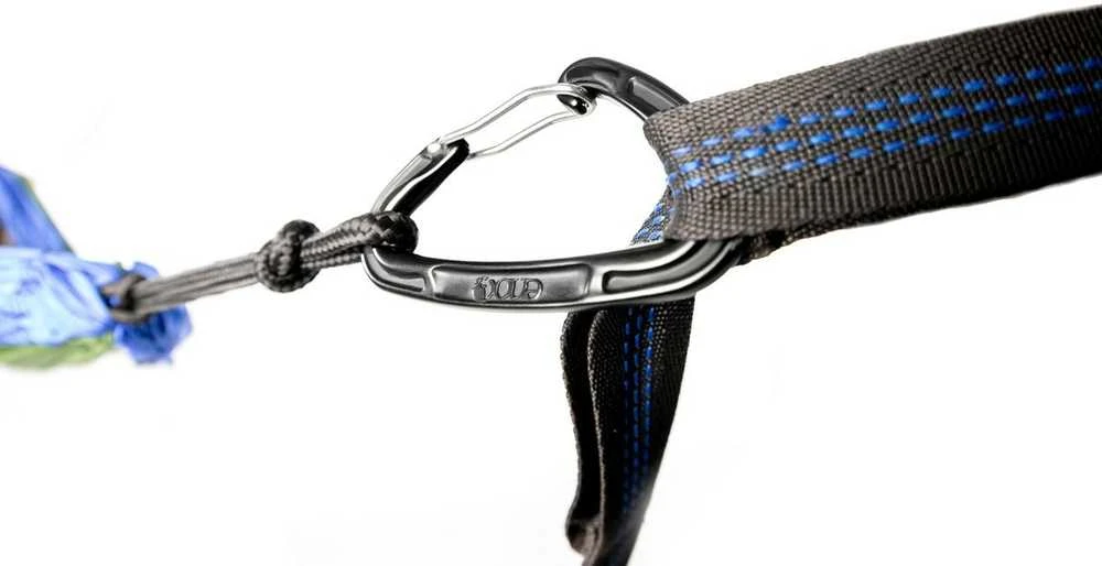 JAV Dvigulis hamakas Eno Double Nest Print tundra navy