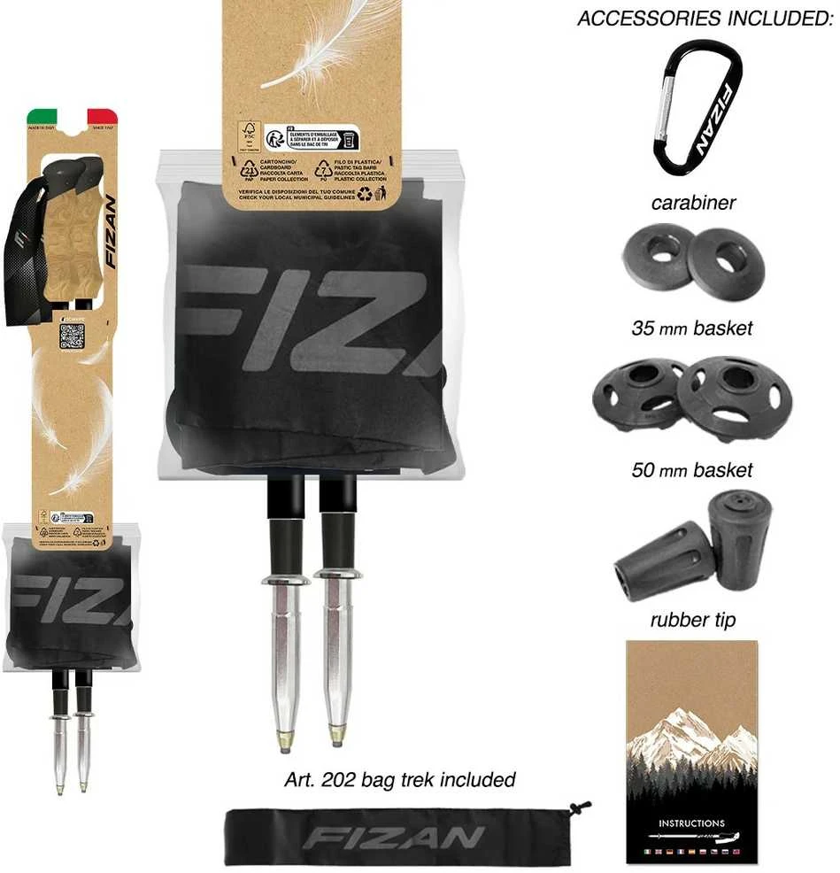 Ėjimo lazdos Fizan Compact 1947 m