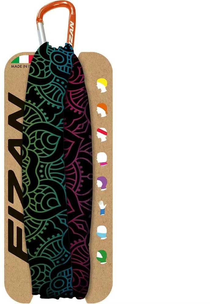 Italija Fizan Mandala rainbow kaklaskarė