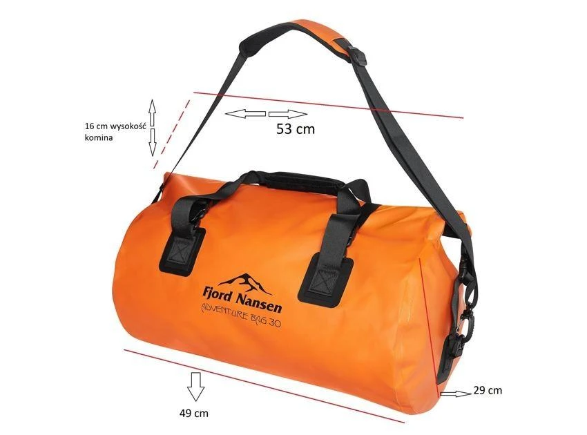 Kelioninis Fjord Nansen Neperšlampamas krepšys FN Adventure Bag 30