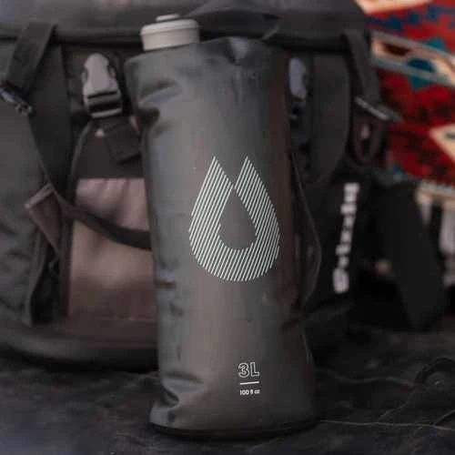Gertuvė JAV HydraPak Seeker 3L sutro žalias vandens talpa
