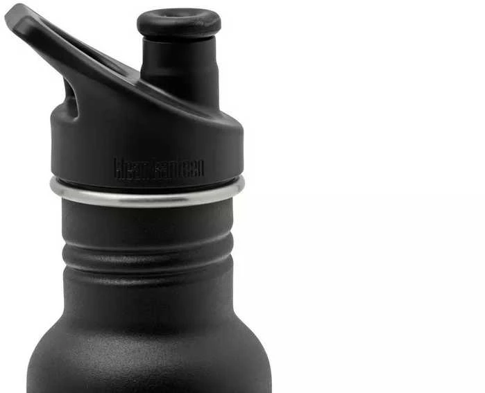 JAV Gertuvė Klean Kanteen Classic Sport Cap 532 ml juodas