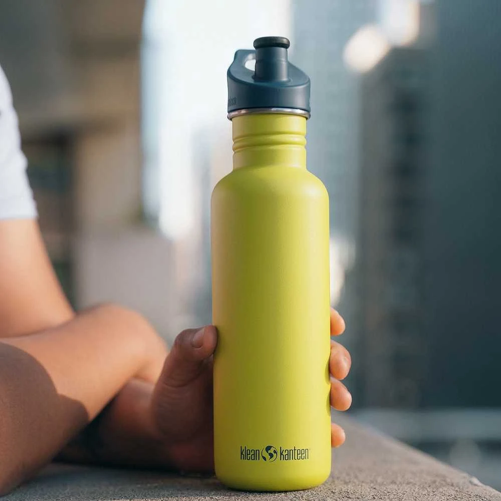 JAV Gertuvė Klean Kanteen Classic Sport Cap 532 ml žalias apple