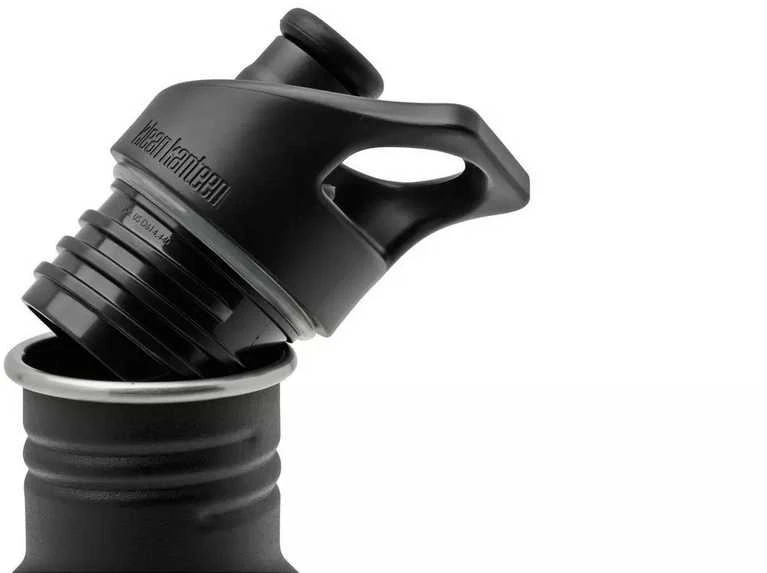 JAV Gertuvė Klean Kanteen Classic Sport Cap 532 ml juodas