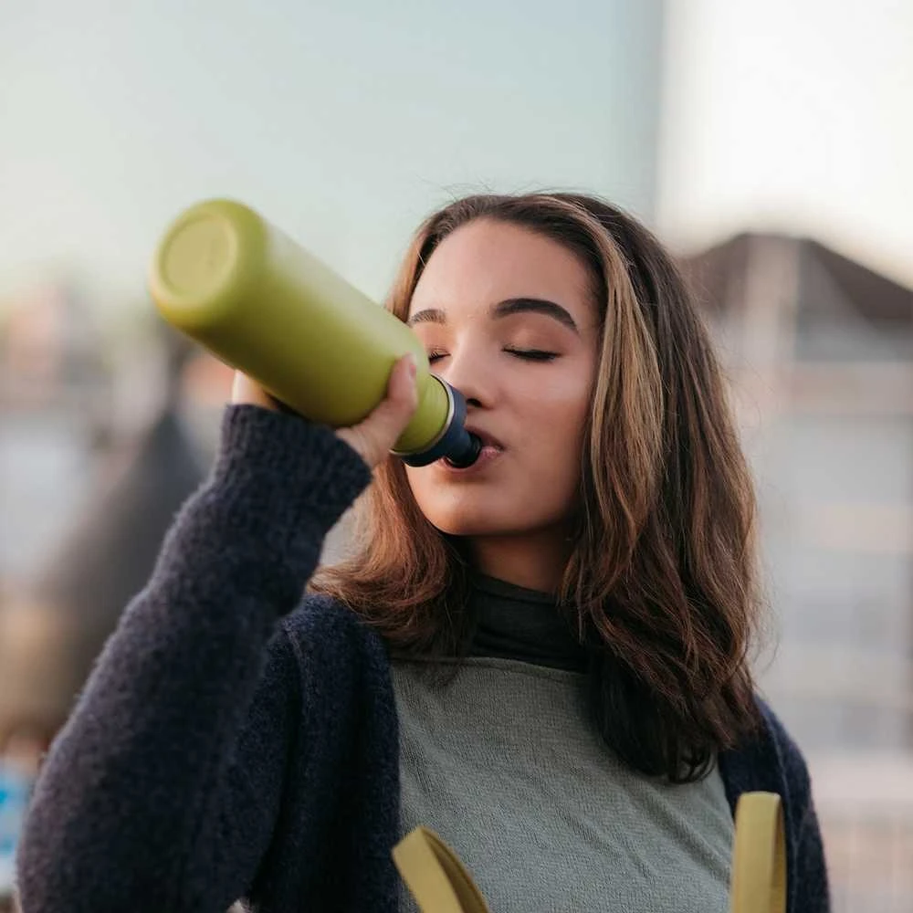 JAV Gertuvė Klean Kanteen Classic Sport Cap 532 ml juodas