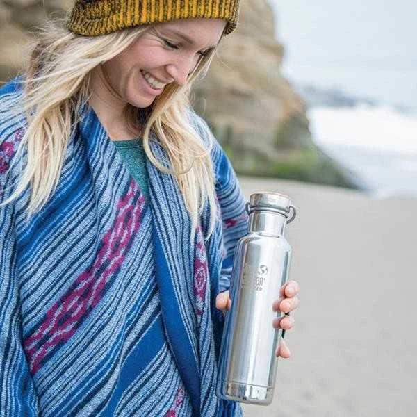 JAV Gertuvė Klean Kanteen Reflect 532ml Bamboo kepuraitė