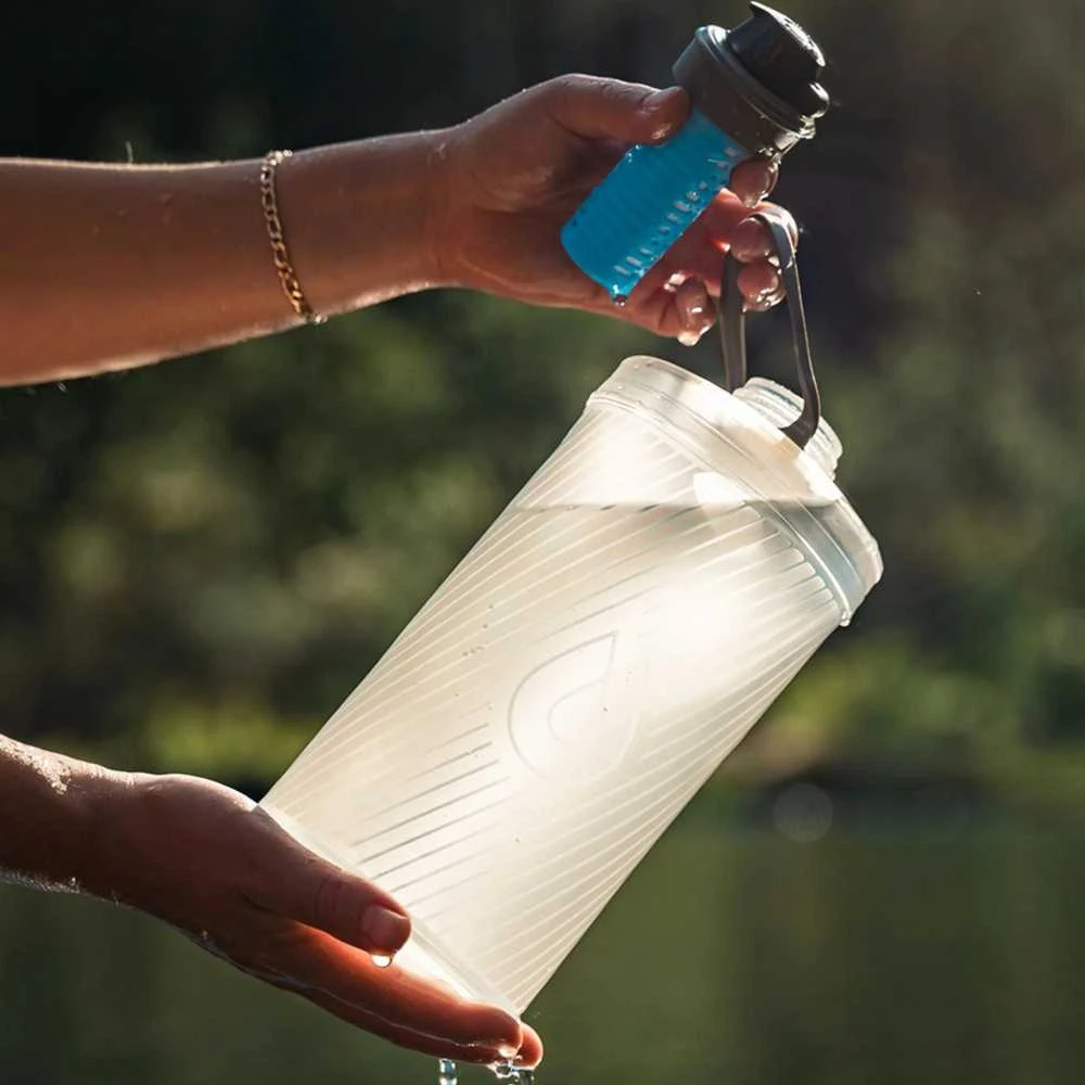 JAV Gertuvė su filtru HydraPak Flux +1.5L clear +filter