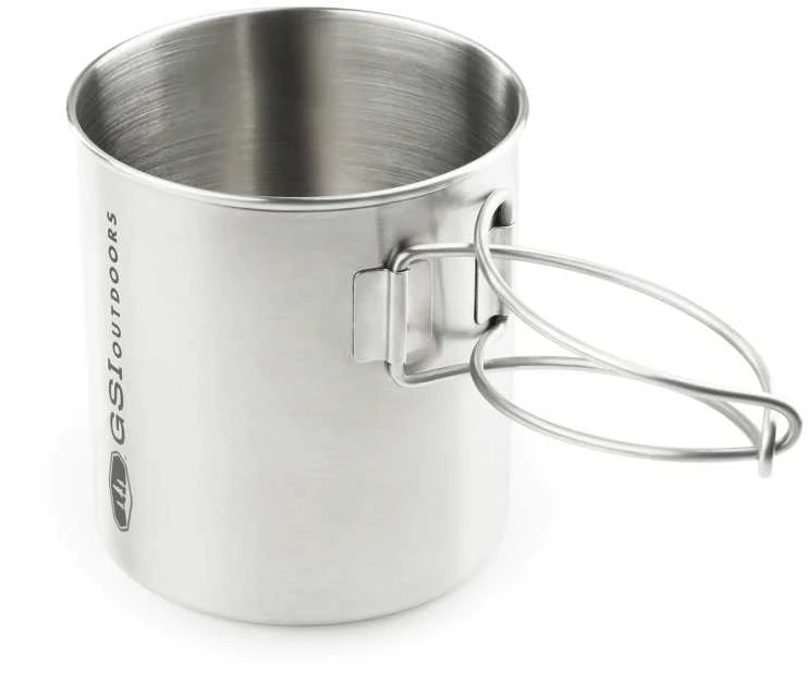 Turistinis puodelis GSI Outdoors Stainless Bottle Cup/Pot 710 ml