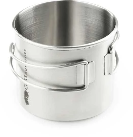 Turistinis puodelis GSI Outdoors Stainless Bottle Cup/Pot 710 ml
