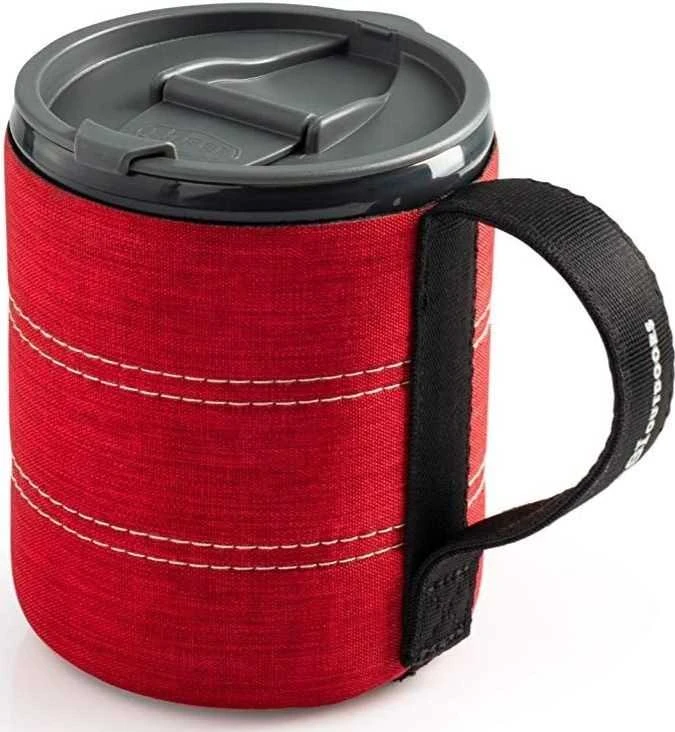 Gsi Outdoors JAV Termo puodelis GSI Infinity Backpacker Mug red 500ml - Raudona