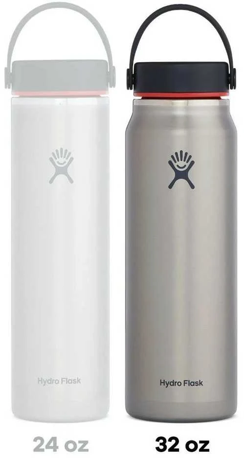 JAV Hydro Flask Trail series Lightweight 946 ml obsidian termosas