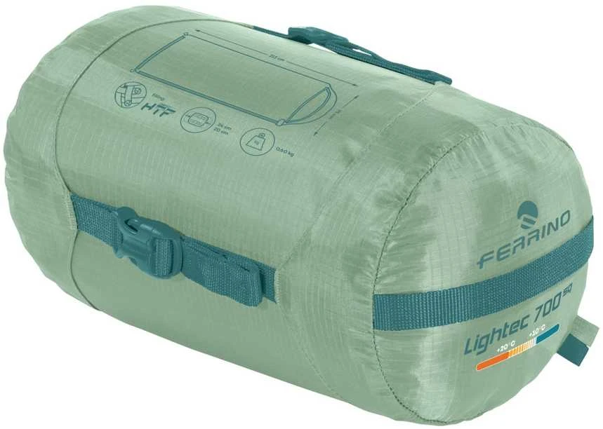 Italija Ferrino Lightec 700 SQ verde basilico miegmaišis - L (kairė)