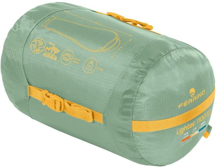Italija Ferrino Lightech SM 1100 Lady žalias miegmaišis