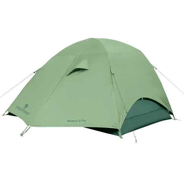 Italija Ferrino Nemesi 2 Pro – itin lengva 2 vietų turistinė palapinė žygiams ir dviračių kelionėms (2,2kg)