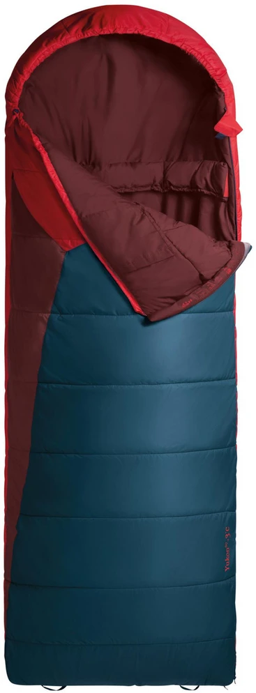 Italija Ferrino Yukon SQ +3C rosso-mėlynas miegmaišis