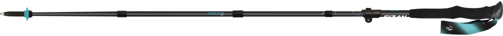 Italija Fizan Ultrax carbon light mėlynas kalnų lazdos