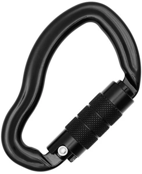 Italija KONG Ergo Twist Lock – aliumininis karabinas su automatiniu užraktu,