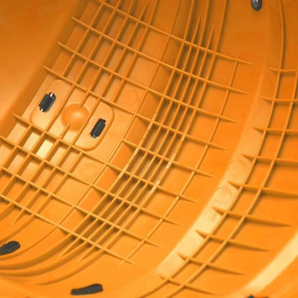 Italija KONG Spin Oranžinis – profesionalus darbo šalmas EN 397
