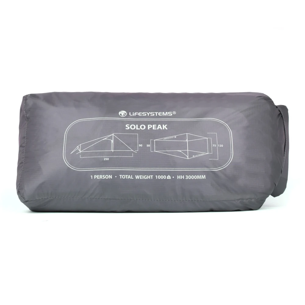 Italija Lifesystems Solo Peak Tent – ultralengva 1 vietos turistinė palapinė (1kg)