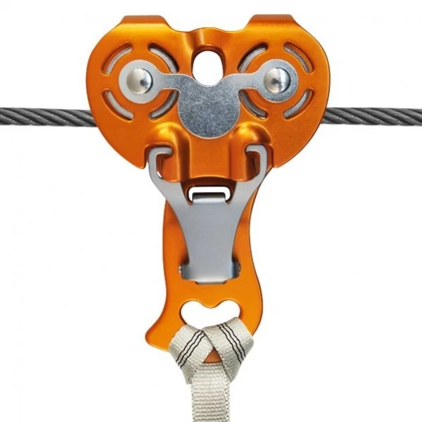 Kong Zip Evo skriemulys ant plieninio lyno