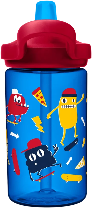 JAV CamelBak Eddy+ kids 0.4 L skate monsters gertuvė