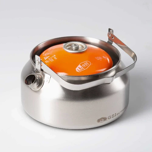 JAV GSI Glacier Stainless Tea Virdulys 950 ml arbatinukas
