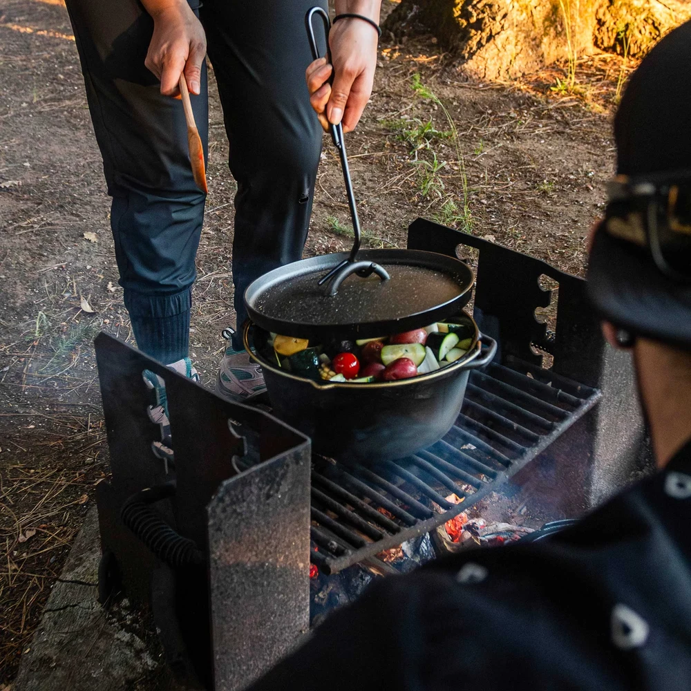 Gsi Outdoors JAV GSI Guidecast Litecast Dutch Oven 4731 ml ketaus puodas