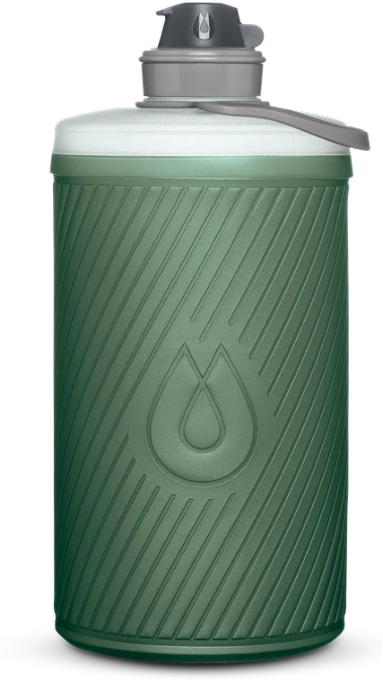 JAV HydraPak Flux 1.5L sulankstoma gertuvė sage žalias