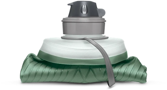 JAV HydraPak Flux 1L sulankstoma gertuvė 1 l sage žalias