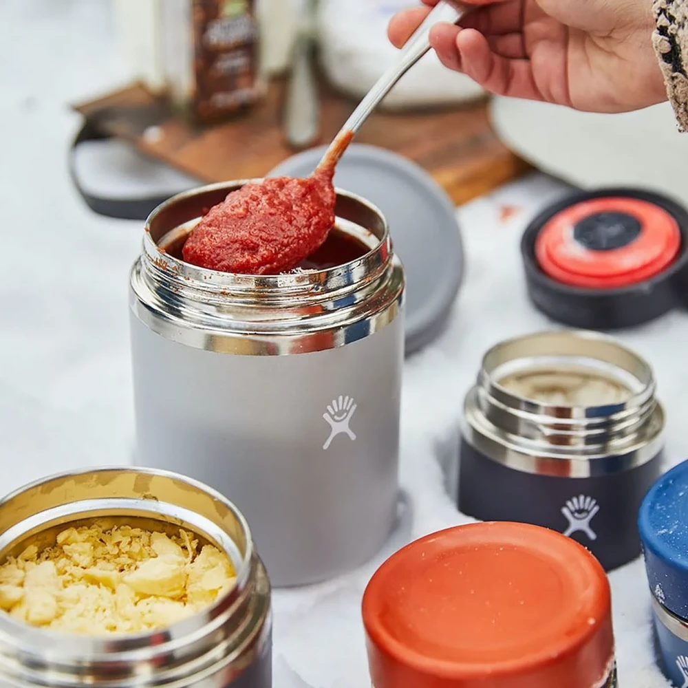 JAV Hydro Flask Food Jar 828 ml juodas maistinis termosas