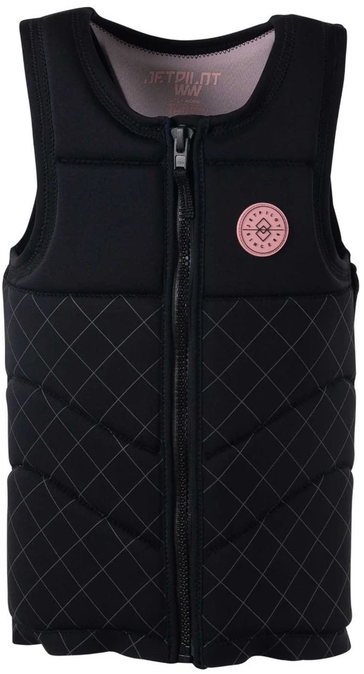 JAV Jetpilot Allure CE Ladies Neo Juodas Impact liemenė JA23304CE - L - Juoda