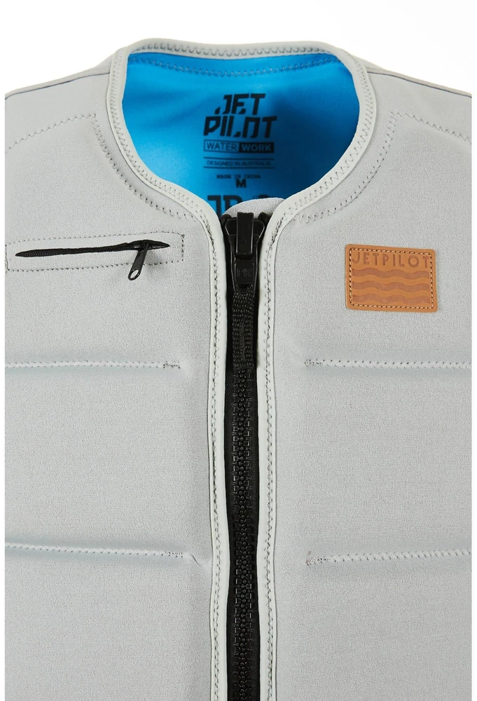 JAV Jetpilot JB O'Neill Comp Vest Pilkas – smūgius amortizuojanti wakeboard liemenė - M - Pilka