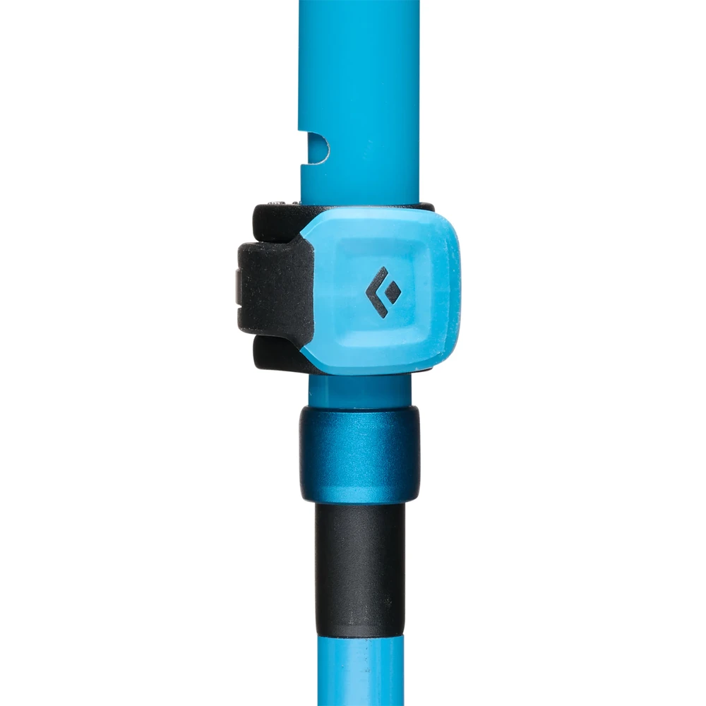 Black Diamond Juodas Diamond Juodas DIAMOND Distance Carbon FLZ trekingo lazda, unisex, sulankstoma, 110-125 cm