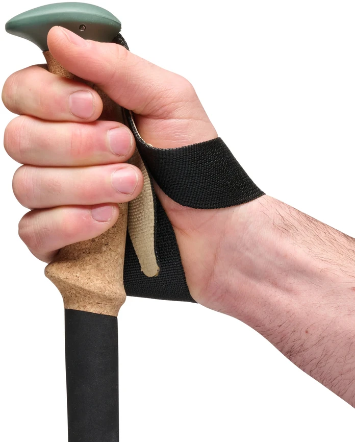 Black Diamond Juodas Diamond Juodas DIAMOND Trail Cork Trekking Poles laurel žalias