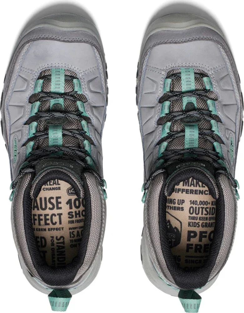 JAV Keen TARGHEE IV MID WP womens alloy granite/žalias avalynė
