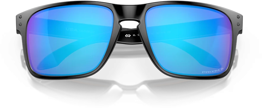 JAV Oakley Holbrook Matte Juodas/Prizm Sapphire Polerizuoti saulės akiniai