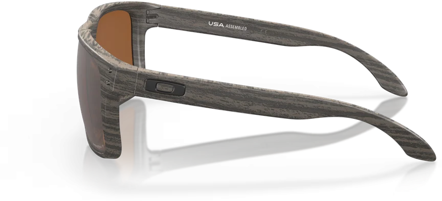 JAV Oakley Holbrook XL woodgrain Prizm tungsten polarized akiniai