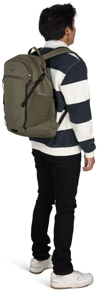 JAV Osprey Axis 24 L – kuprinė nešiojamajam kompiuteriui, Earl Pilkas