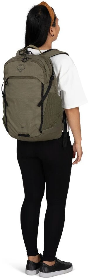 JAV Osprey Axis 24 L – kuprinė nešiojamajam kompiuteriui, Earl Pilkas