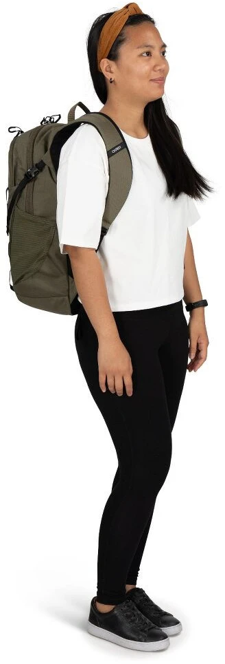 JAV Osprey Axis 24 L – kuprinė nešiojamajam kompiuteriui, Earl Pilkas
