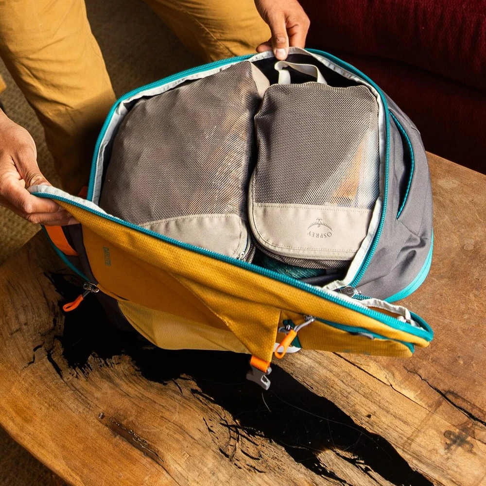 Kelioninis JAV Osprey Daylite Packing cubes set juodas pakavimo maišeliai