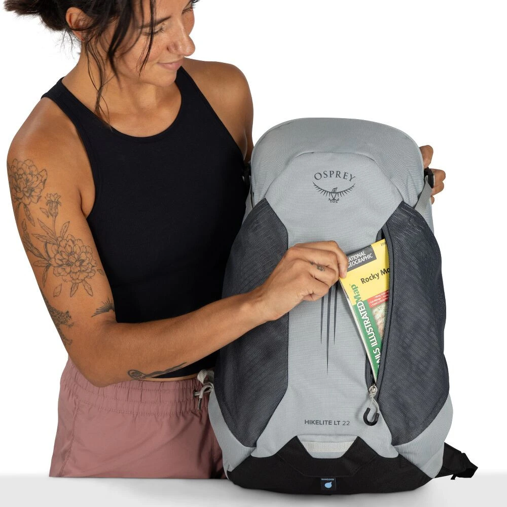 JAV Osprey Hikelite LT 22 Sidabrinis Lining – 22 l žygio kuprinė