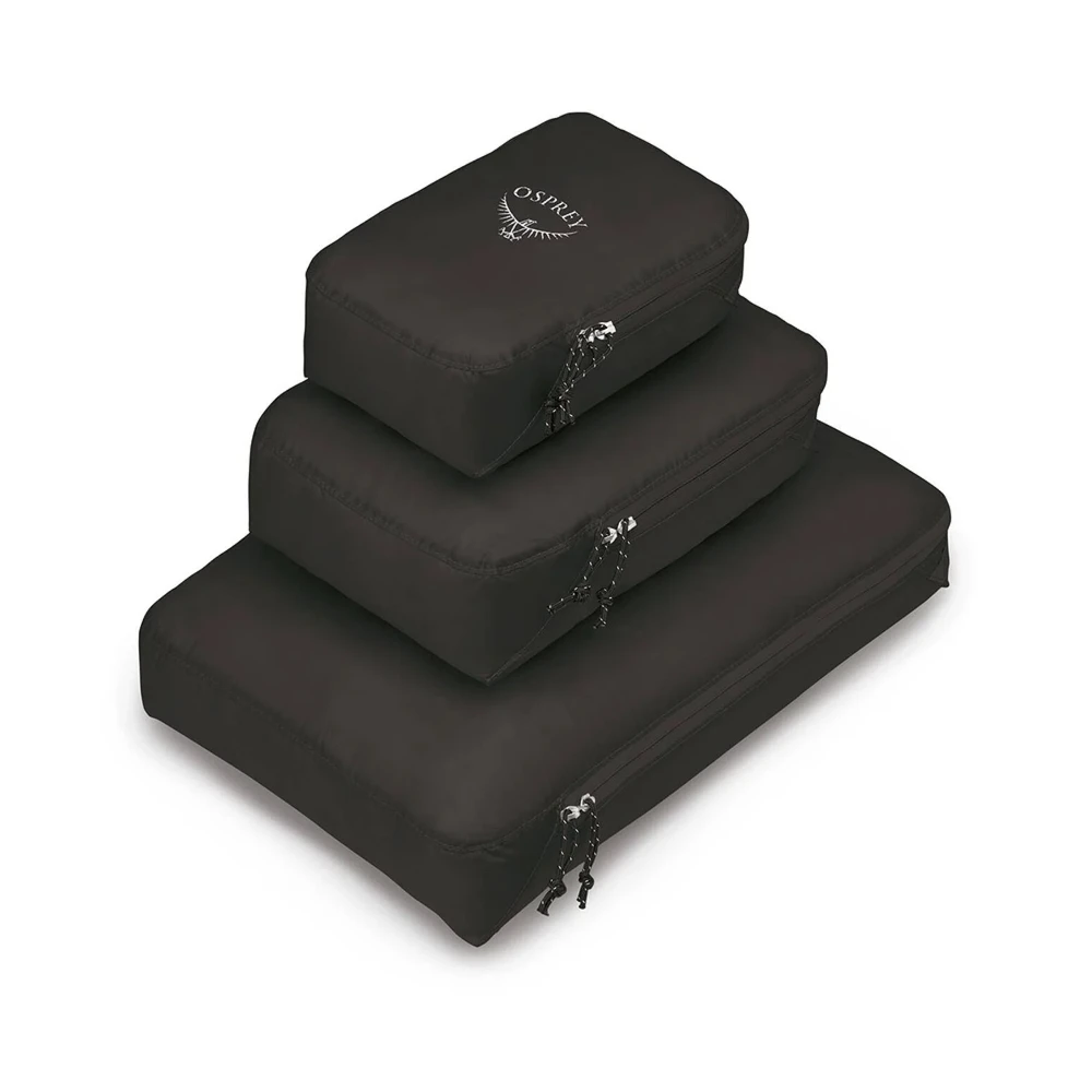 JAV Osprey Ultralite Packing cubes set juodas pakavimo maišeliai