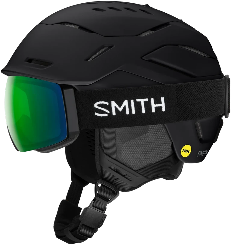 JAV Smith Vantage 2 MIPS matte juodas slidinėjimo šalmas - XL–(63 -67cm)