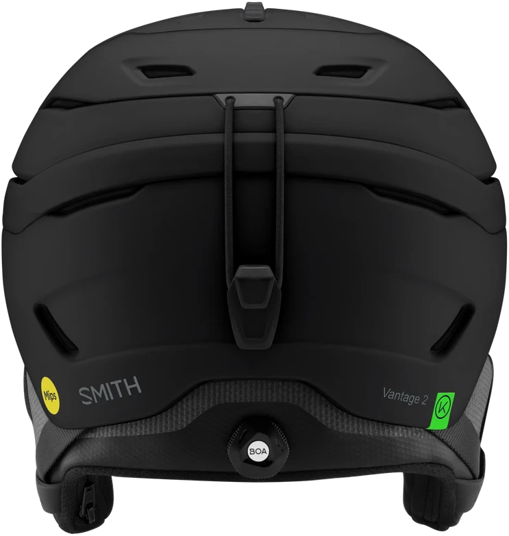 JAV Smith Vantage 2 MIPS matte juodas slidinėjimo šalmas - XL–(63 -67cm)