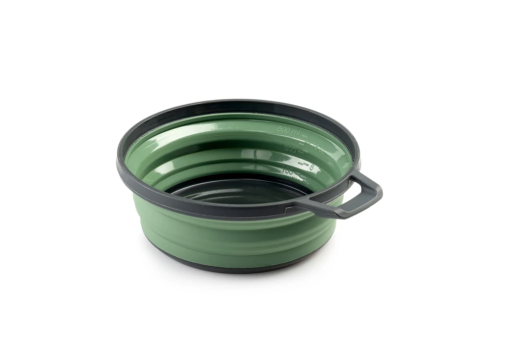 Jungtine Karalyste GSI Outdoors Escape Bowl sulankstomas silikoninis dubenėlis 650 ml | Expedition.lt
