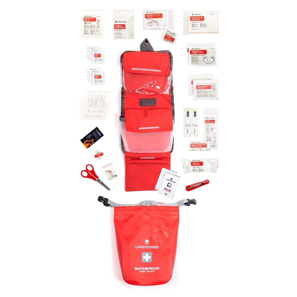 Neperšlampama vaistinėlė Lifesystems Atsparus vandeniui First Aid Kit