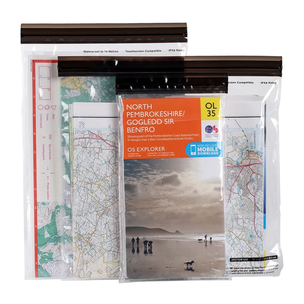 Jungtine Karalyste Lifesystems Atsparus vandeniui Map Case – vandeniui atsparus žemėlapių dėklas